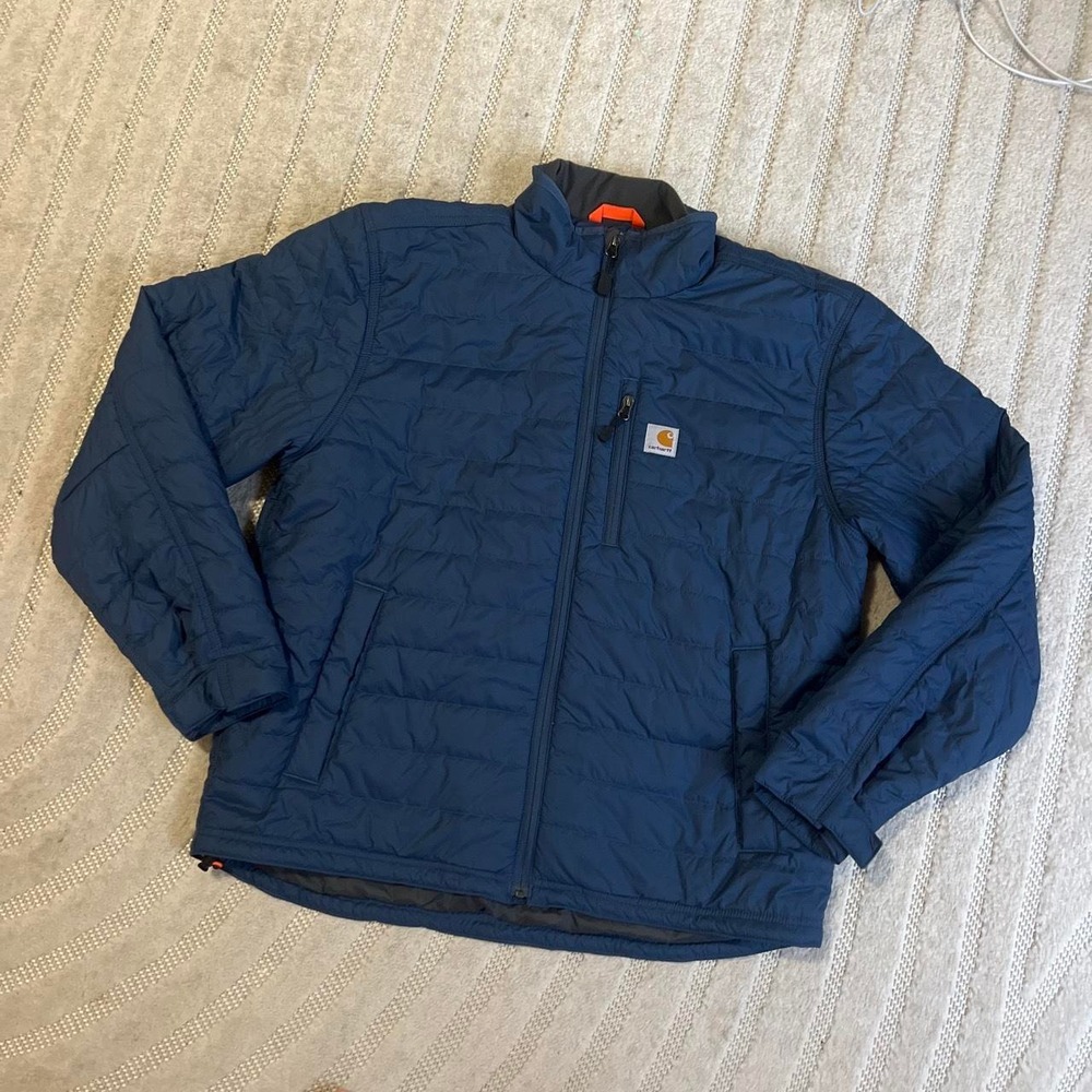 Carhartt Gilliam Puffer Jacket size Large Workwear Utility Outdoor sportswear